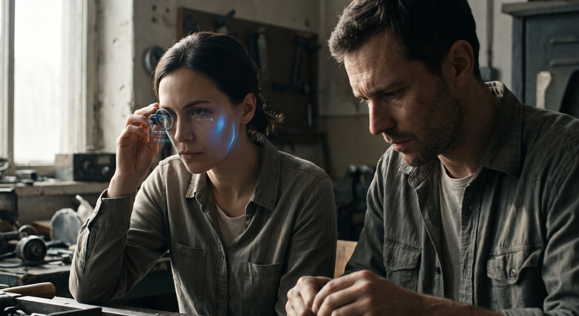 Illustration du dialogue entre compétences humaines et intelligence artificielle, augmentation ou désapprentissage